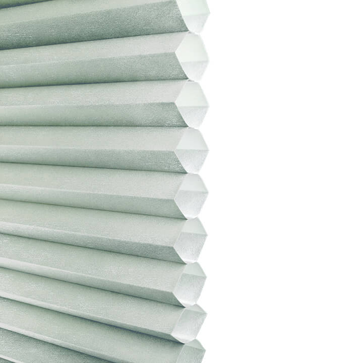 Odense 標準型單循環半透光蜂巢簾水綠 (Water Green)