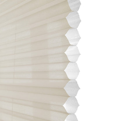 Randers 電動標準型紗蜂巢簾冬白 (Winter White)