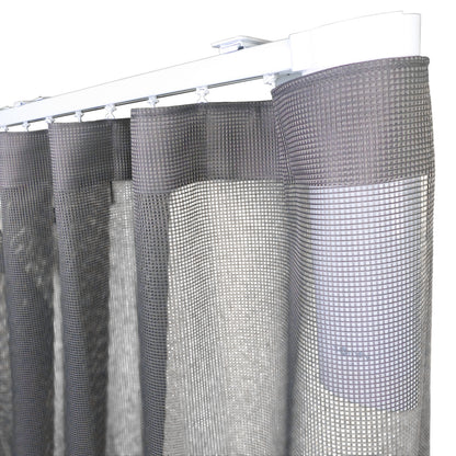 Oslo MT2530 都會奢華系列 Somfy電動窗簾軌道 白色