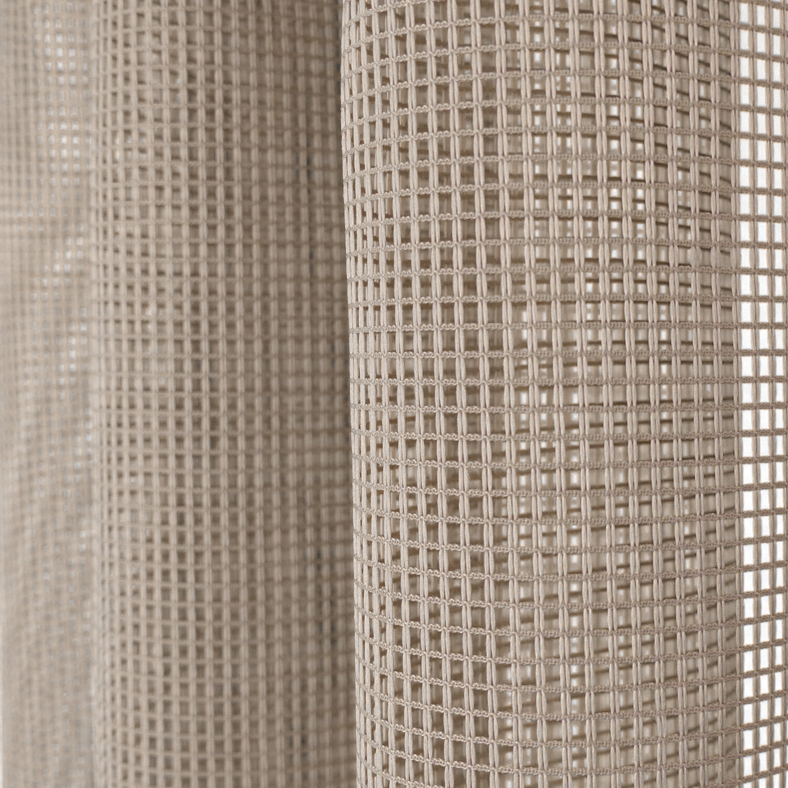 Give 編織紗簾 米色