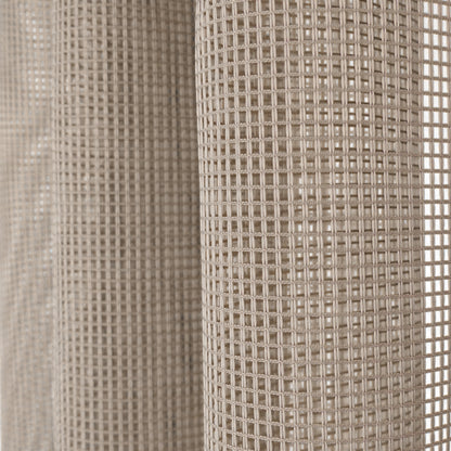 Give 編織紗簾 米色