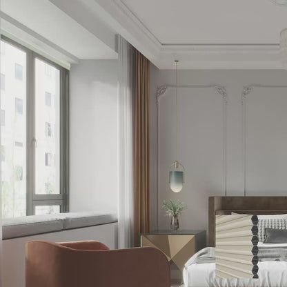 Odense 電動標準型遮光蜂巢簾冬白 (Winter White)